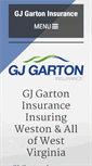 Mobile Screenshot of gartoninsurance.com