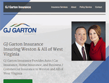 Tablet Screenshot of gartoninsurance.com